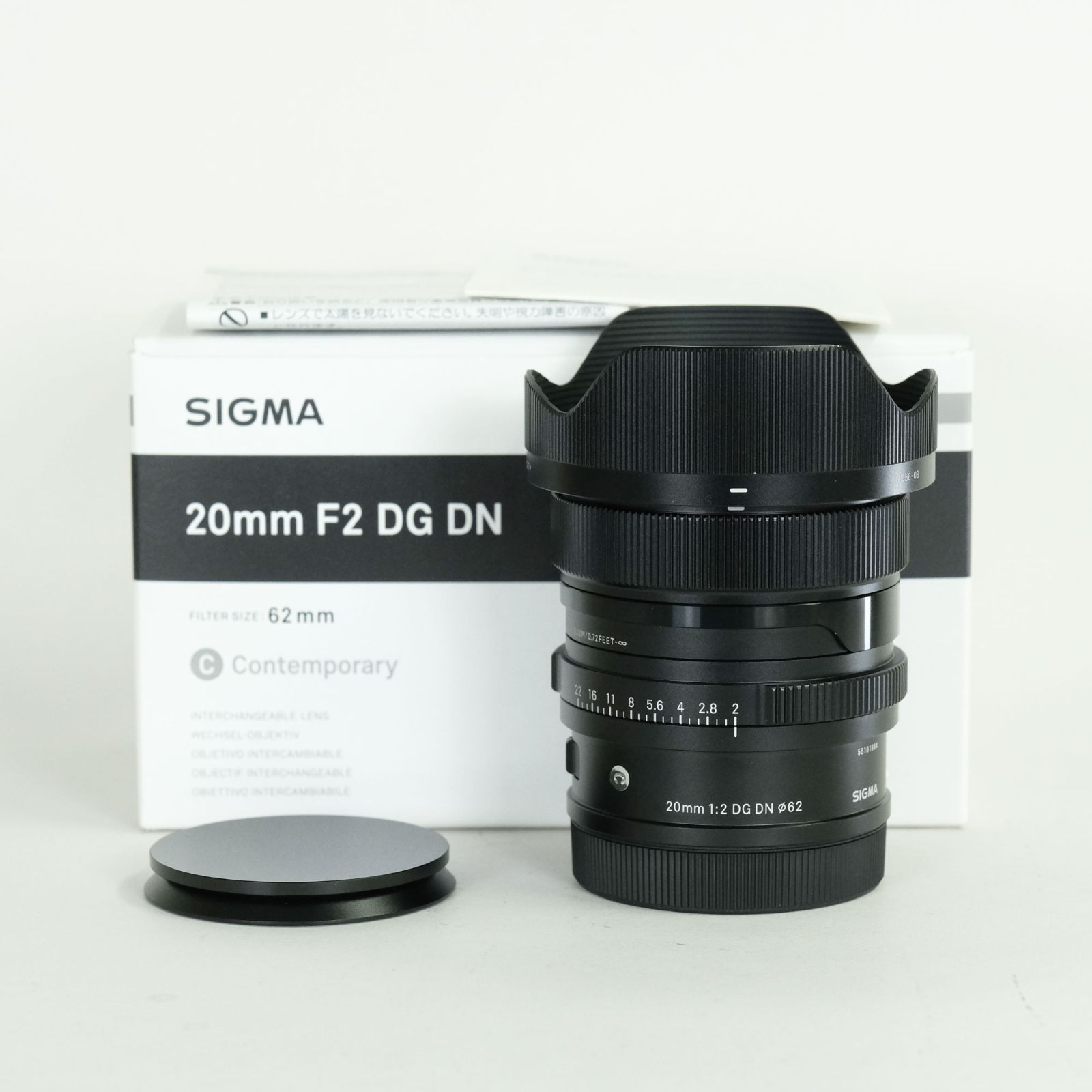 美品] SIGMA 20mm F2 DG DN｜Contemporary [ライカL用] | LEICA
