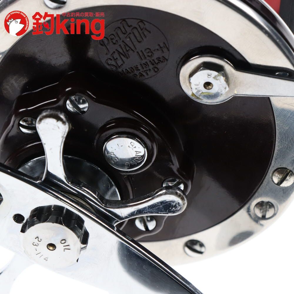 PENN セネター 113HL 4／0 ヨット 赤スプール /V104M 石鯛 イシダイ 口