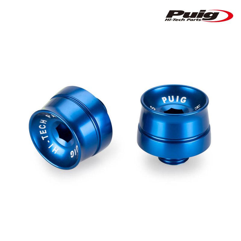 Puig 21602A BAR ENDS SPEED MODEL [BLUE] CFMOTO 650 NK (21-24) プーチ ハンドルバーエンド