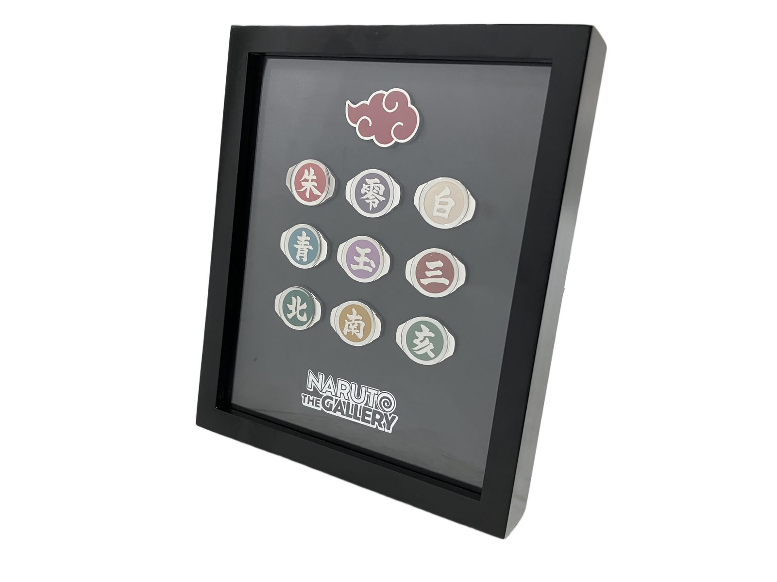 NARUTO THE GALLERY ナルト 20周年記念展 暁 ピンズセット 限定品 中古