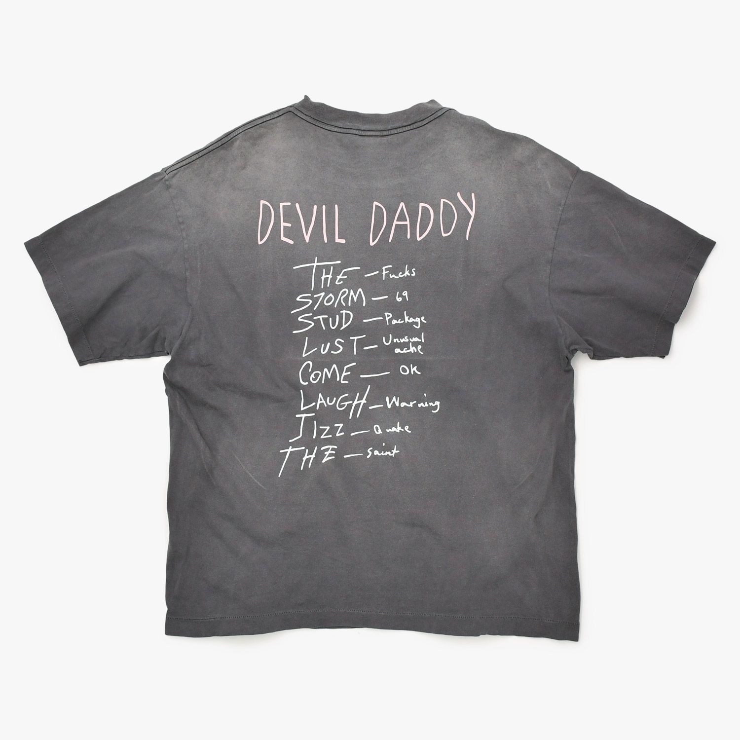 極美品 SAINT MICHAEL セントマイケル DEVIL DADDY SS TEE 半袖T 