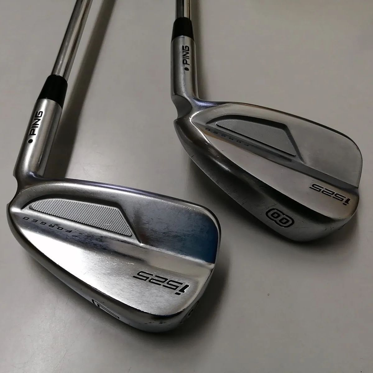 ライ角：ブラック】PING（ピン） i525 4本セット(#7~W) シャフト：NS