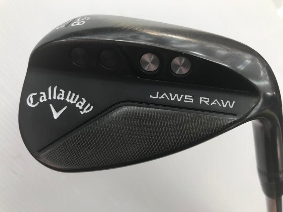 キャロウェイ JAWS RAW ブラック 58度 NSプロMODUS3TOUR 115 S