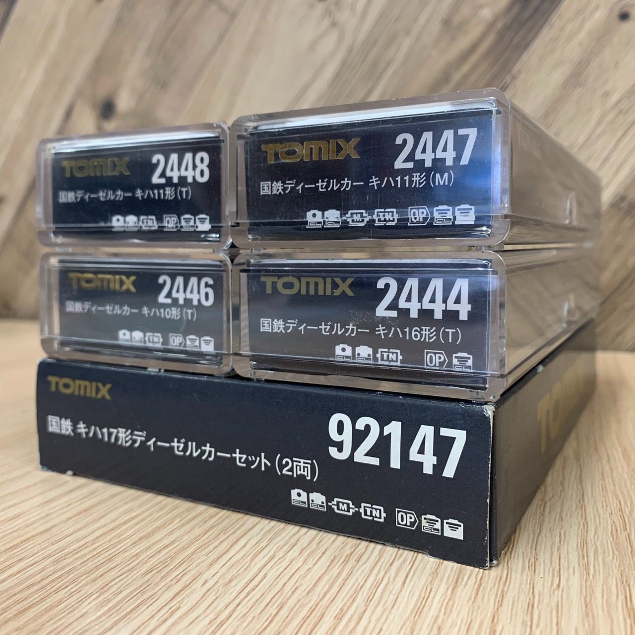 彦】6両セット TOMIX Nゲージ キハ10 T 2446 キハ11 M 2447 2448 キハ