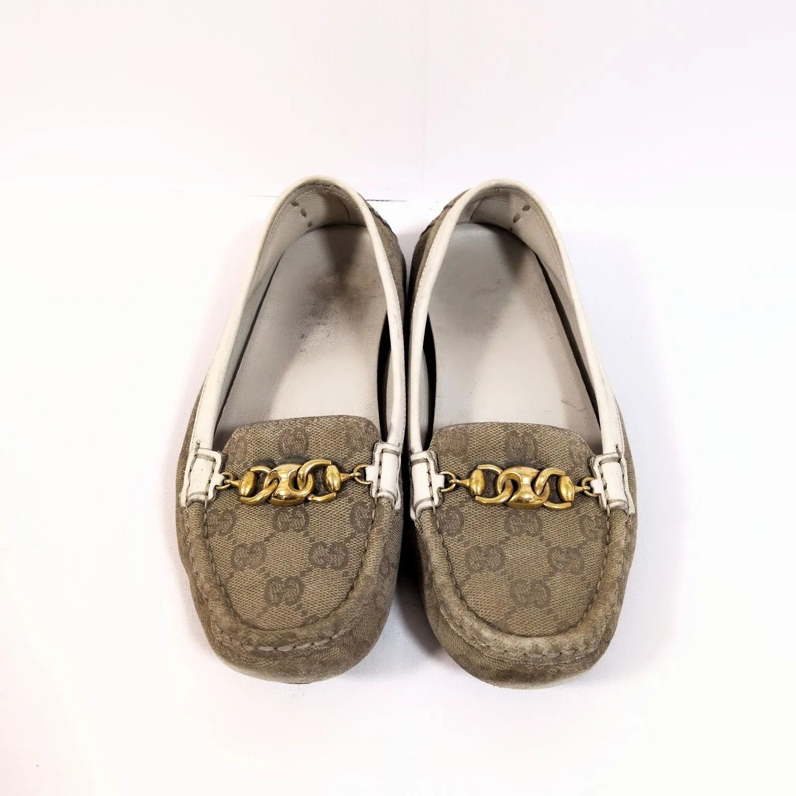 高級感◎【GUCCI】グッチ フラット ドライビング シューズ ローファー 