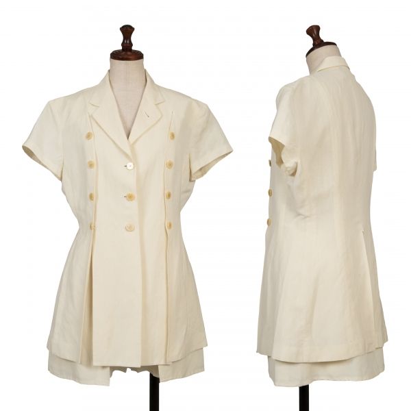 ジュニアゴルチエJUNIOR GAULTIER ボタンデザインショートパンツ