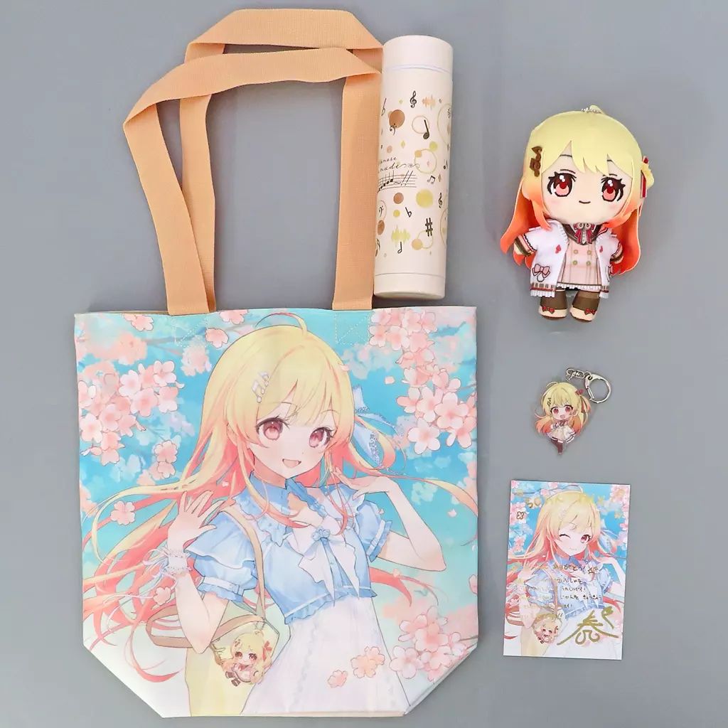 中古】グッズセット 音乃瀬奏 50万人記念フルセット 「バーチャル