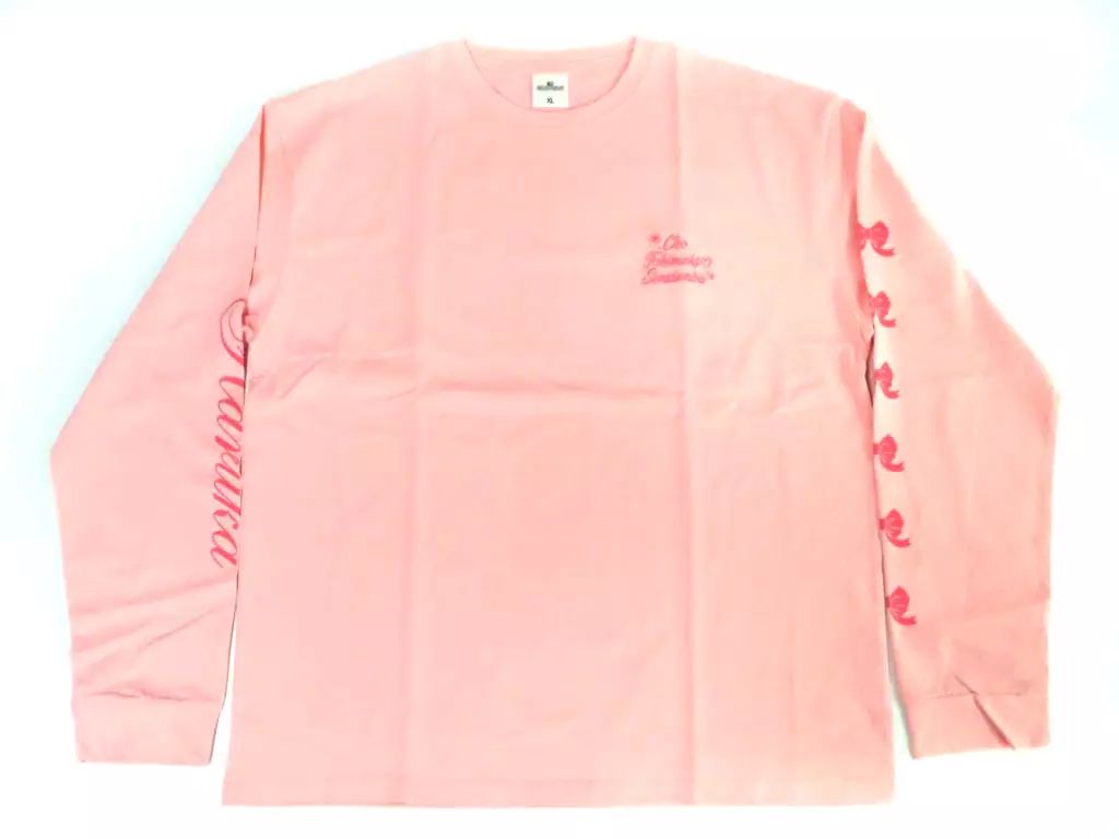 中古】Tシャツ 小泉遥香 TokimekiロングスリーブTシャツ ピンク XL