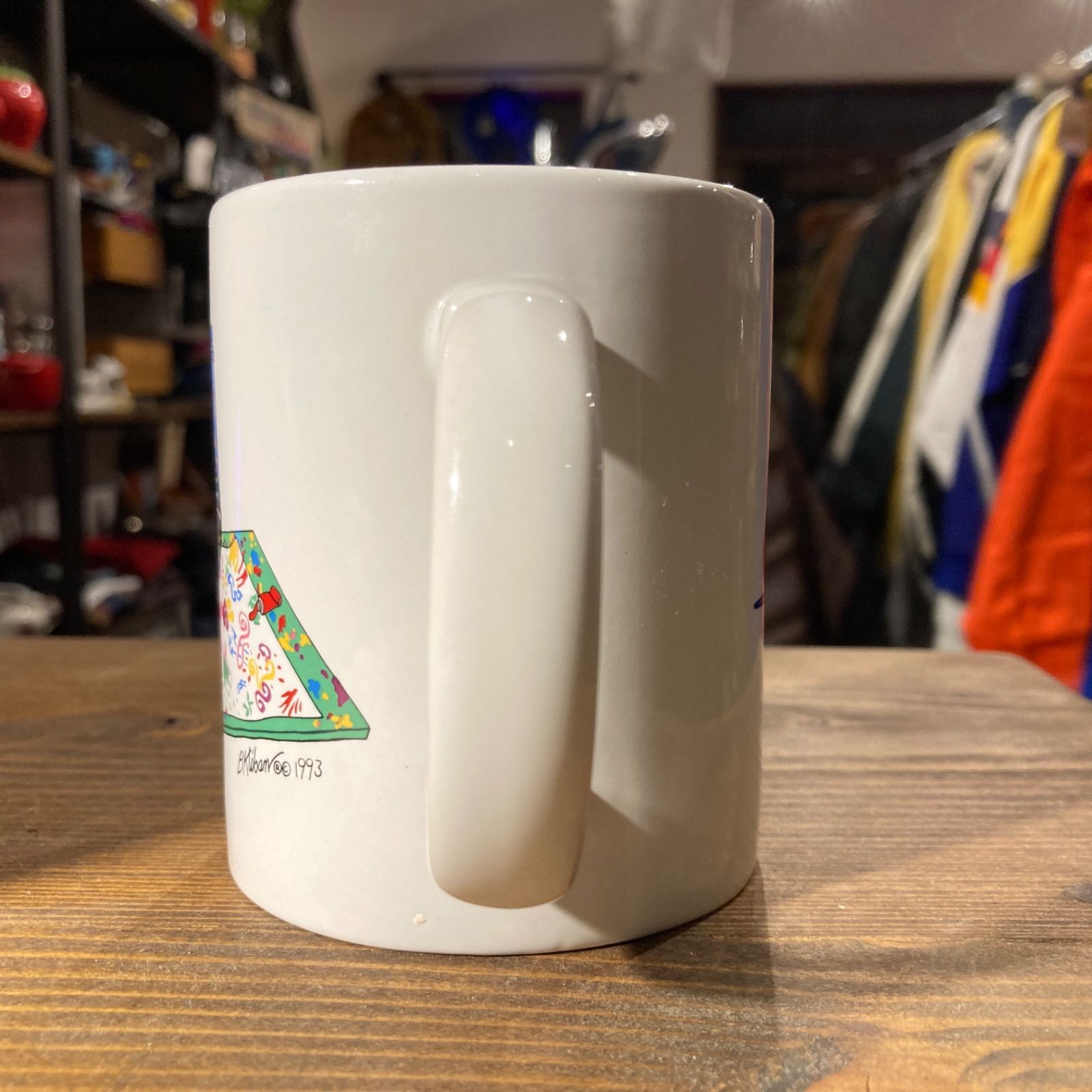 MP134) KLIBAN CAT クリバンキャット マグカップ 当時物 箱付き 