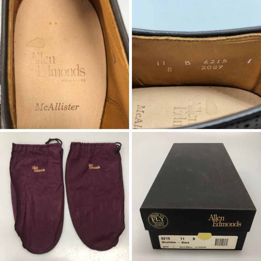 アレンエドモンズ レザーシューズ McAllister【LA】【中古】 - メルカリ