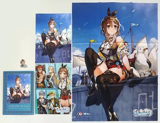 ライザのアトリエ Switch版3本セット+おまけ 中古】グッズセット [単品] 4大特典セット 「PS5/PS4/Switchソフト