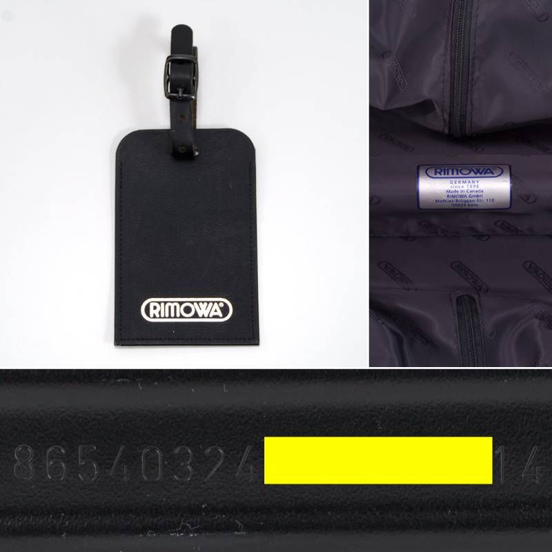 美品 RIMOWA リモワ BOLERO ボレロ 23L 機内持ち込み 4輪 TSAロック