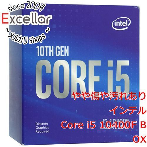 CPU Intel Core i5-10400F CPU 2.90GHz bn:8] Core i5 10400F 2.9GHz 12M LGA1200 65W SRH79 元箱あり 【公式