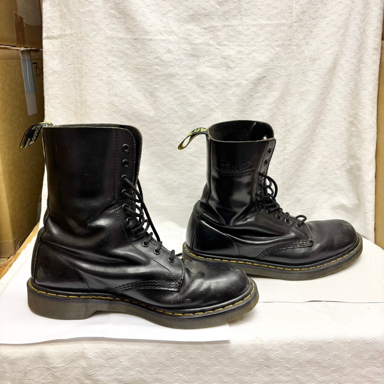 405 Dr.Martens 10ホール ブーツ UK9 28cm ブラック ドクターマーチン