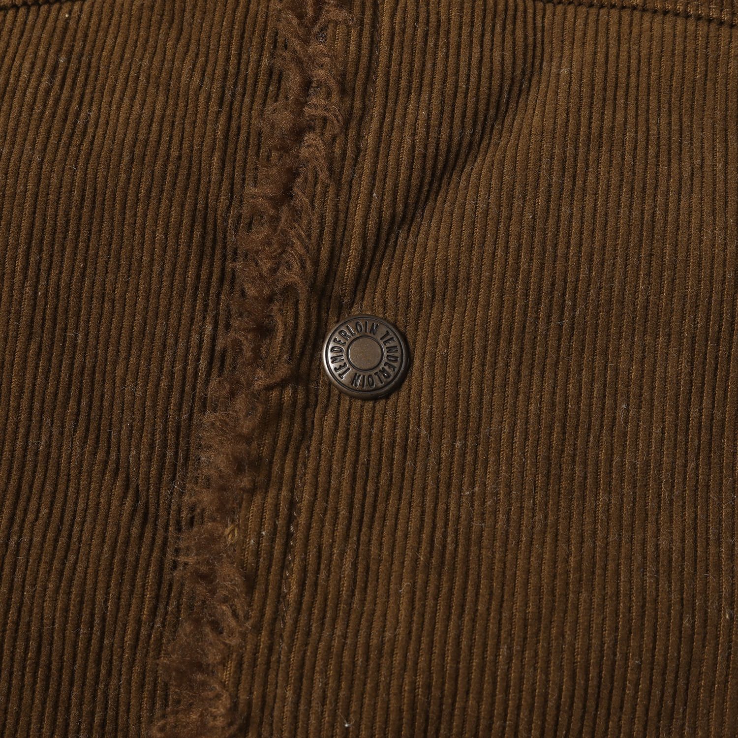 TENDERLOIN テンダーロイン ジャケット ブラウン サイズ:M | コーデュロイ サドル ボアジャケット(T-SADDLE CORDUROY JKT) | アウター ブルゾン 上着【メンズ】【中古】 TENDERLOIN テンダーロイン ジャケット ブラウン サイズ:M