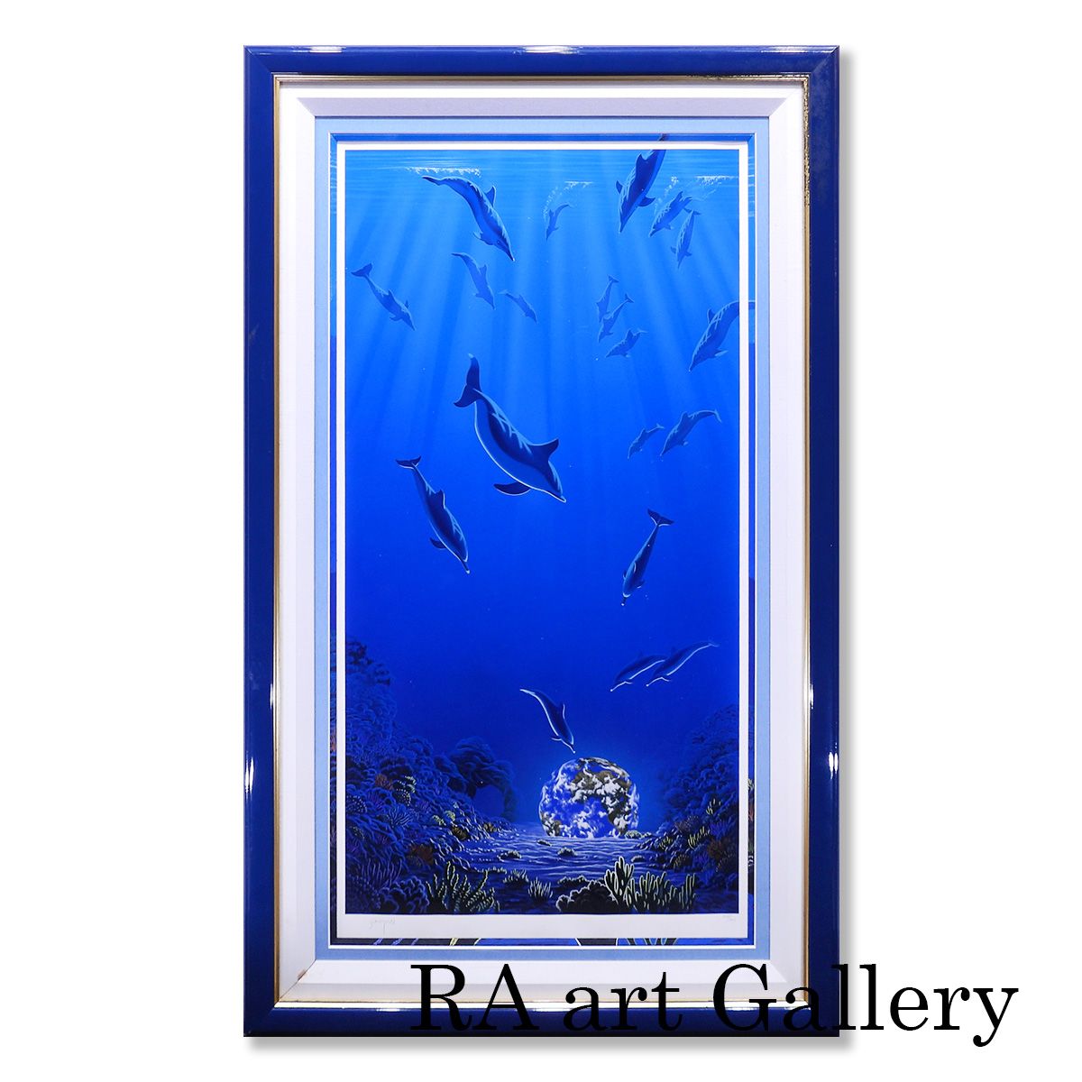 シム・シメール 沈んだ宝物 風景画 動物画 作家直筆サイン 宇宙 地球