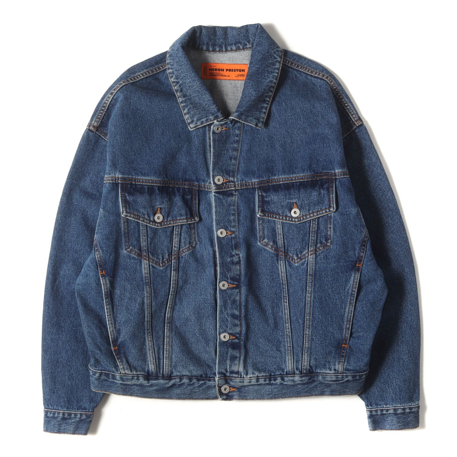 極美品 【美品】HERON PRESTON ヘロン プレストン ジャケット 