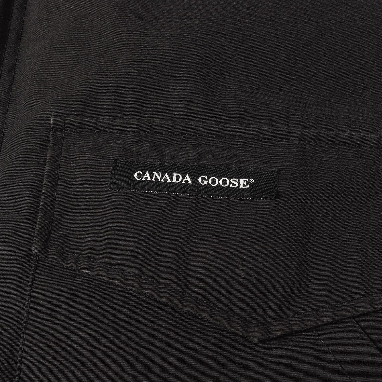 CANADA GOOSE カナダグース ジャケット ブラック 黒 サイズ:M 