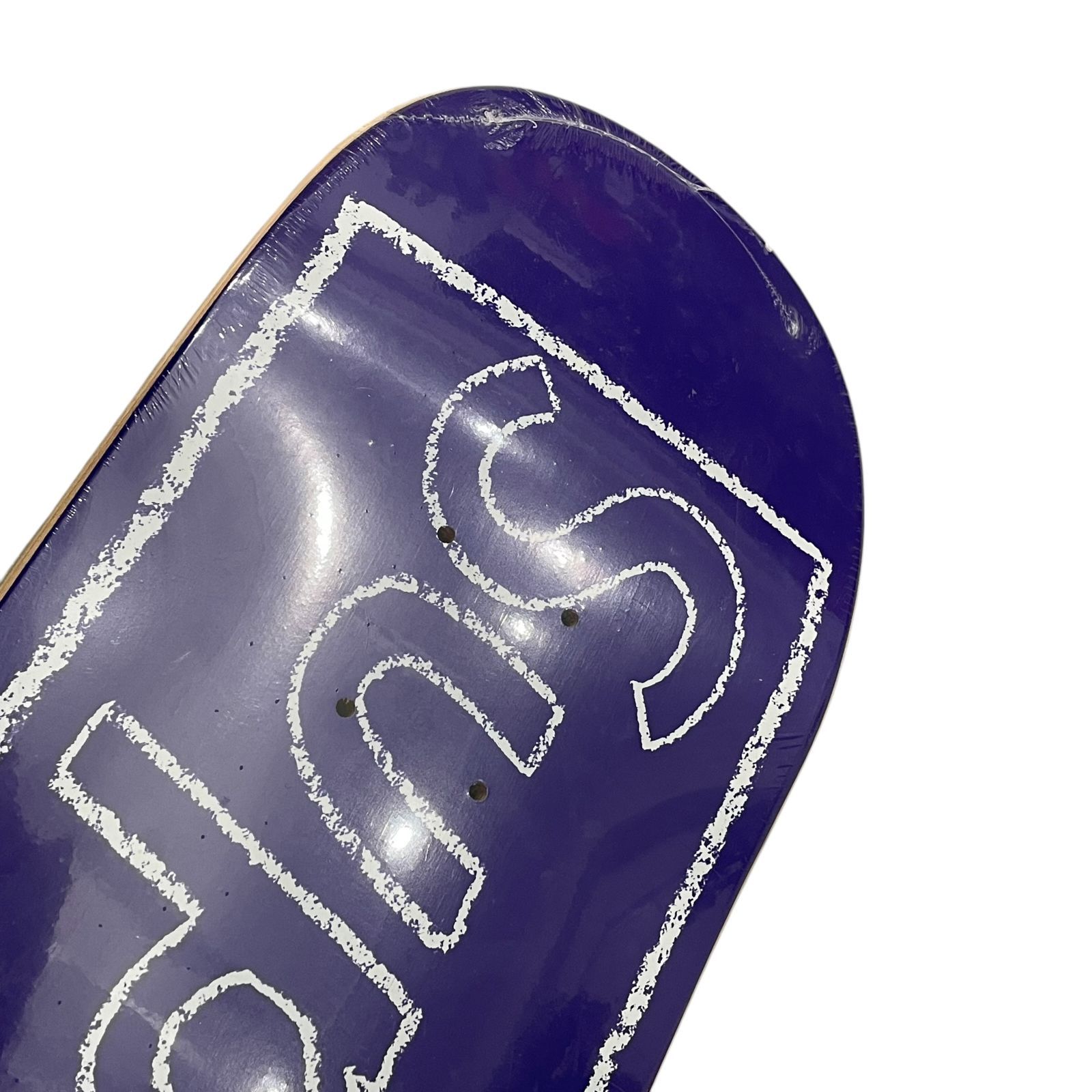 SUPREME】 KAWS CHALK BOX LOGO SKATEBOARD DECK PURPLE シュプリーム 
