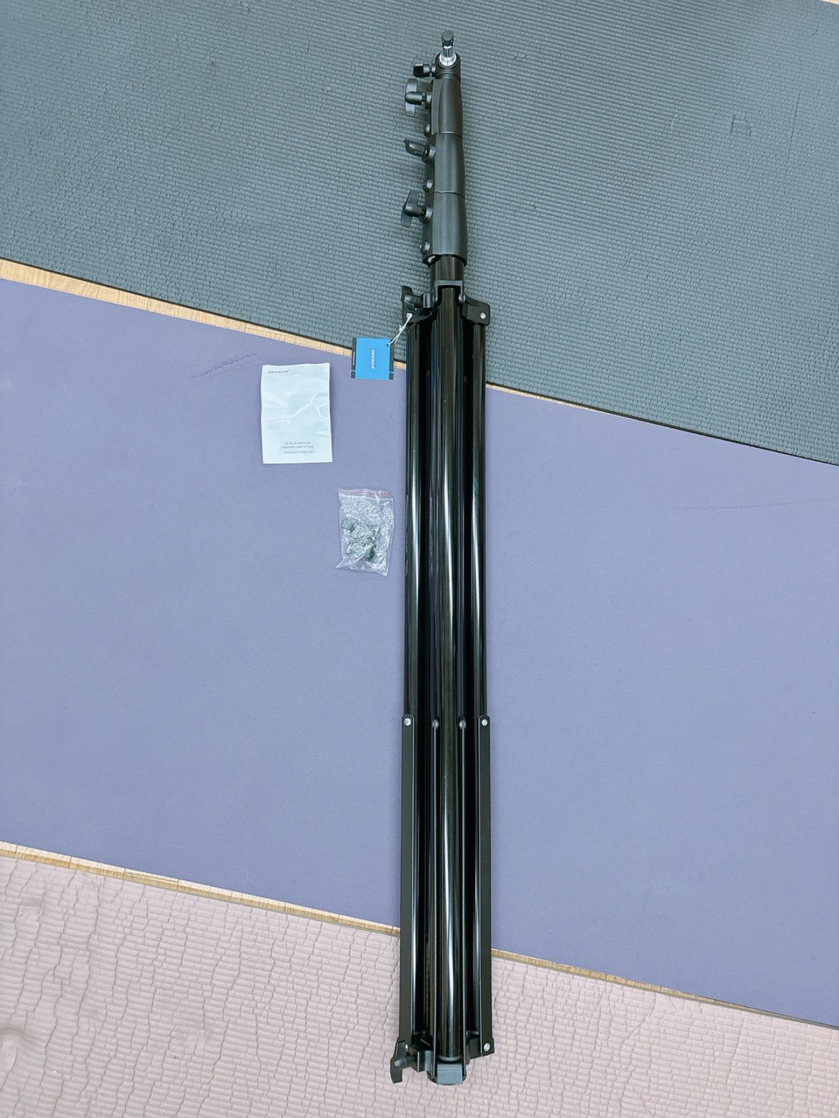 NEEWER 13ft/400cm エアクッションライトスタンド 頑丈な金属製写真 