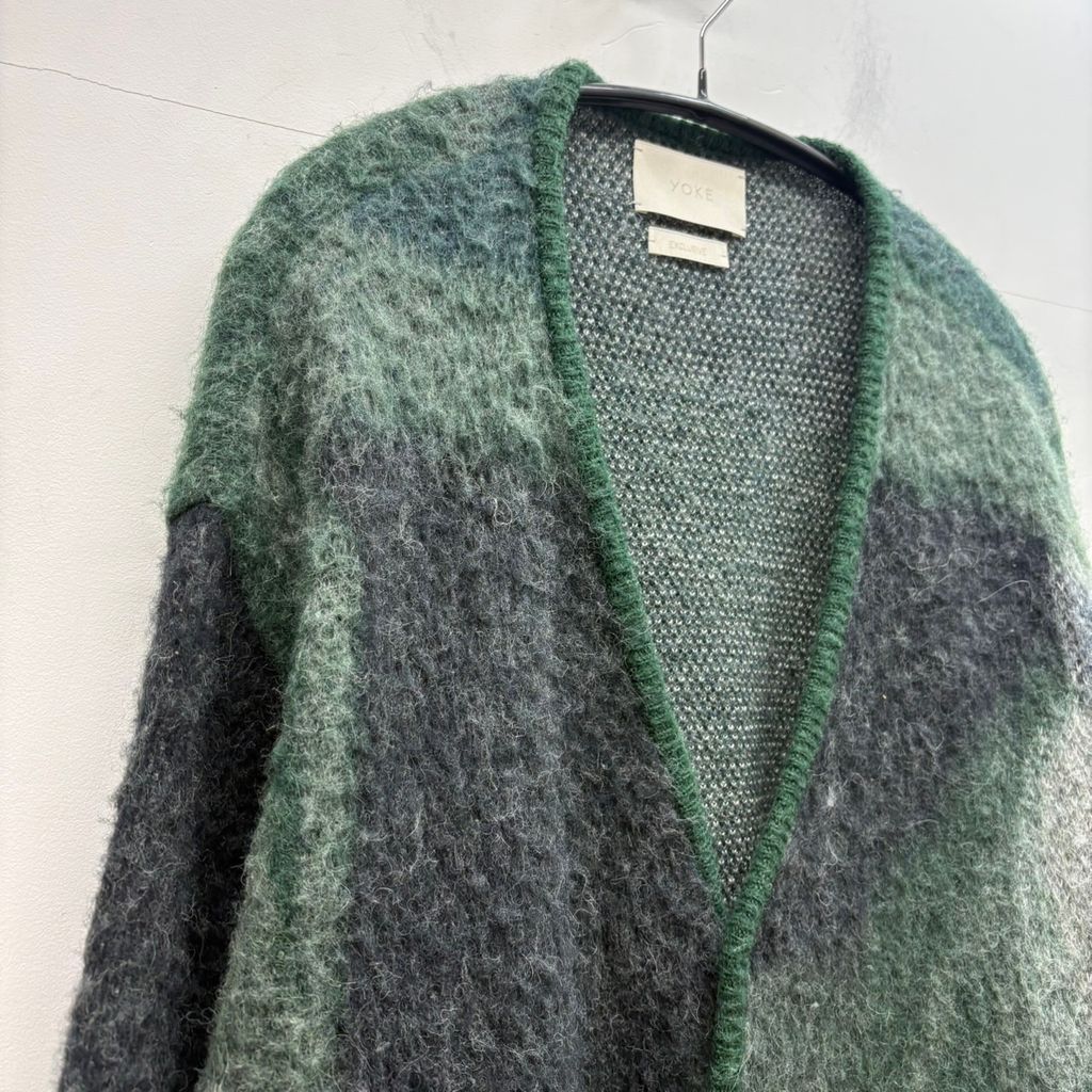 YOKE ヨーク 21AW ROTHKO JACQUARD CARDIGAN ジャガードカーディガン 