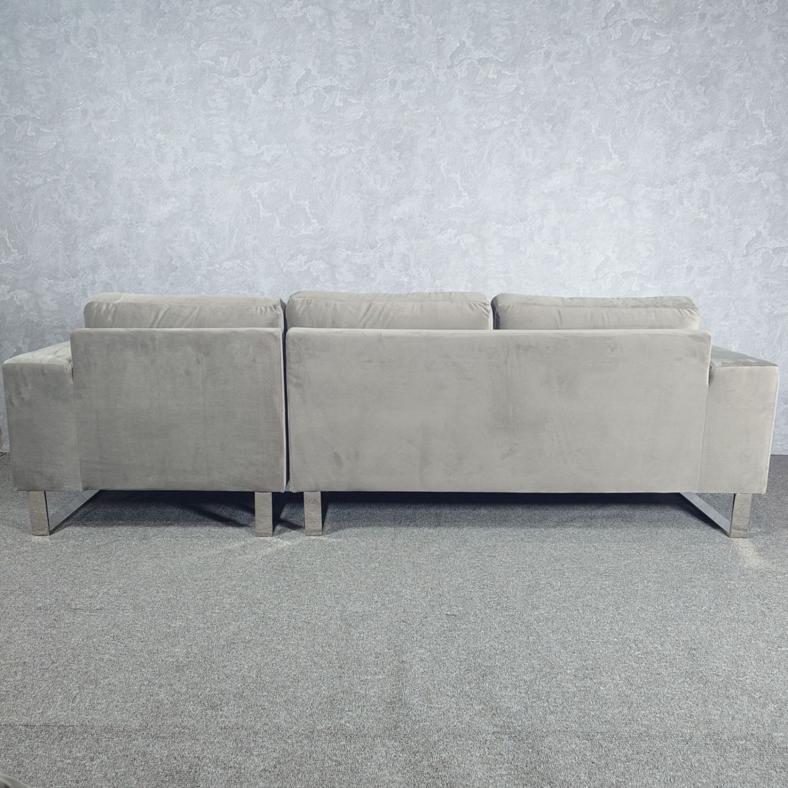  家具 LOWYA ロウヤ グイロベルベッド ソファ カウチソファ ベルベット無地 2人掛け 3人掛けソファ ソファ ソファベッド