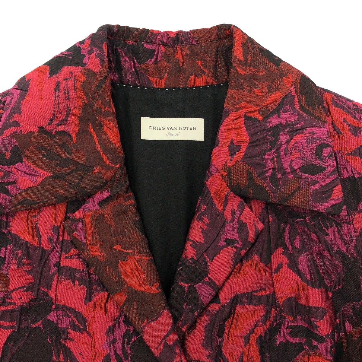 DRIES VAN NOTEN ドリスヴァンノッテン 21AW ローズジャガード