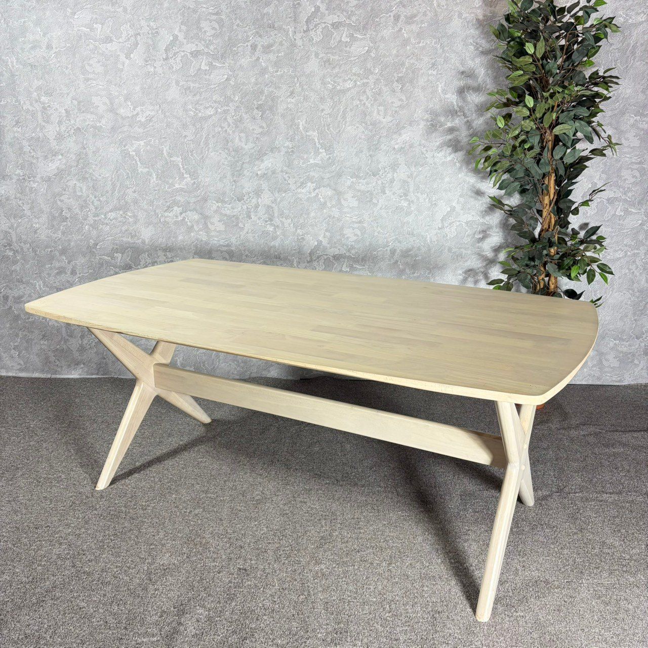 ニトリ 家具 リラックスワイド テーブル 160幅 ダイニングテーブル