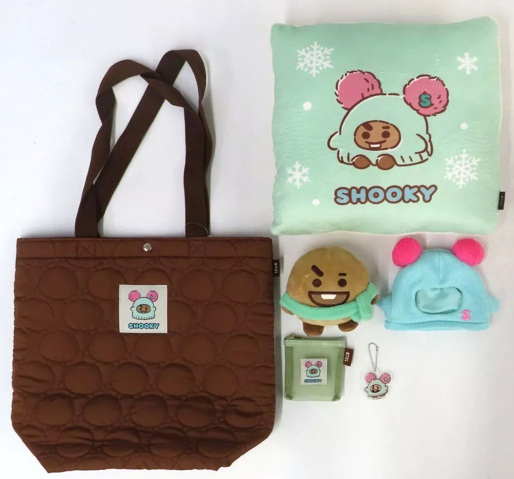 BTS SUGA SHOOKY グッズセット 中古】グッズセット SHOOKY(シュガ) 2025 BT21 Happy Bag(ハッピー