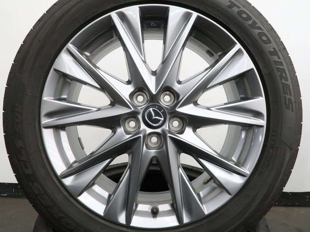 cx-8 CX-8純正19インチホイール TOYOプロクセス付き Lパッケージ純正19 cx-8 CX-8純正19インチホイール TOYOプロクセス付き Lパッケージ純正19