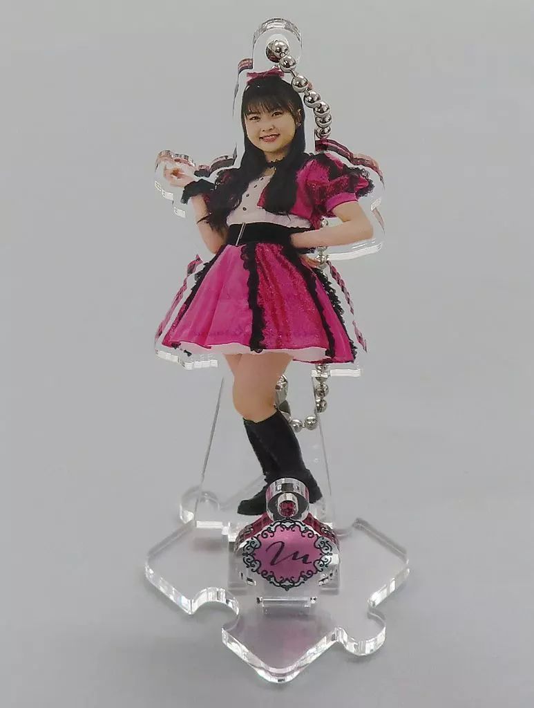 中古】キーホルダー 岡村美波(BEYOOOOONDS) フィギュアスタンド
