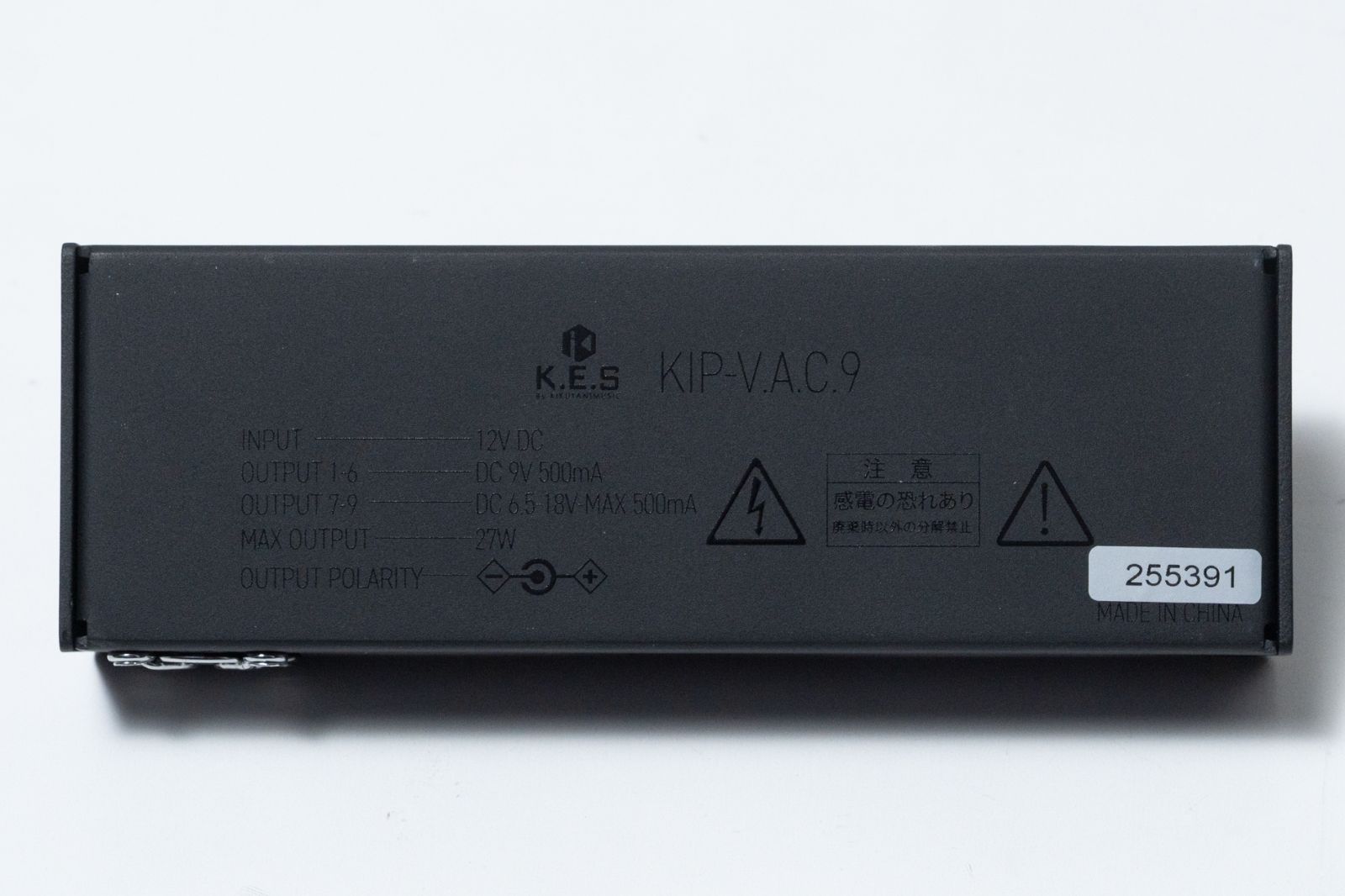 new】K.E.S by KIKUTANI MUSIC / KIP-V.A.C.9 LTD BLK【GIB横浜