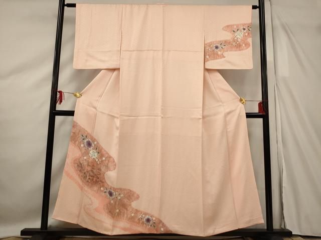 平和屋着物□訪問着 絞り 辻が花 松坂屋扱い 正絹 逸品 AABF8874st