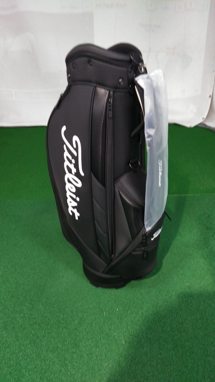 Cb [Brand New Unused] Titleist Titleist Type 9 Caddy Bag Black (Urayasu Store)