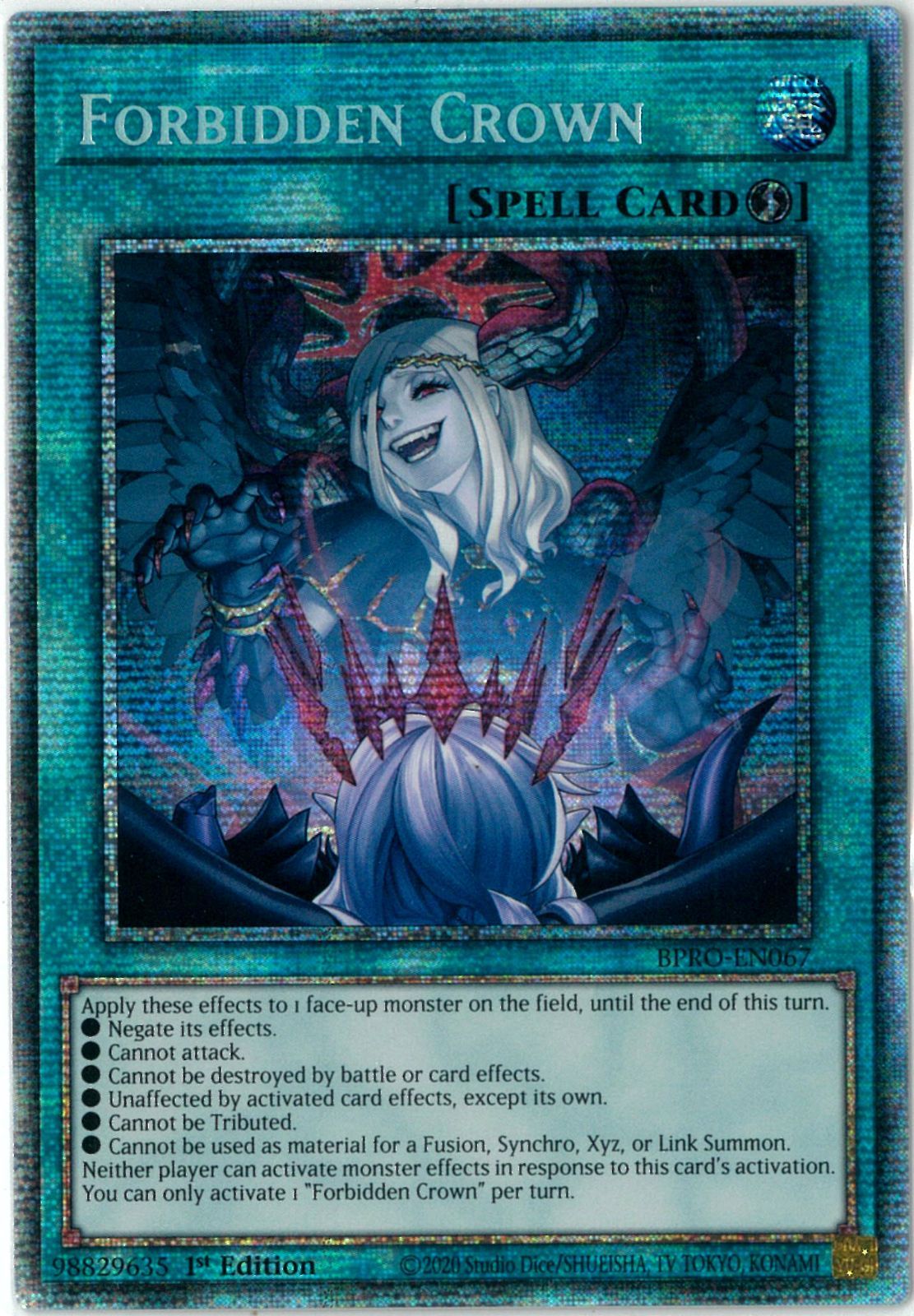 遊戯王 禁じられた聖冠 シク 英語版 EU版 BPRO 【公式通販】