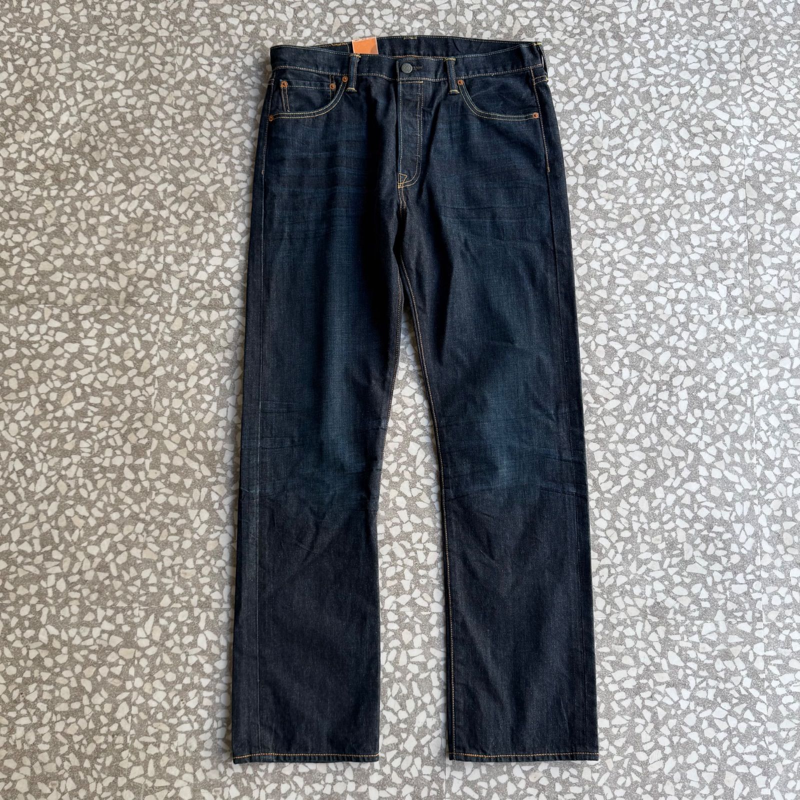 タグ付 Levi's / 501 navy denim size 34×32 リーバイス ネイビー
