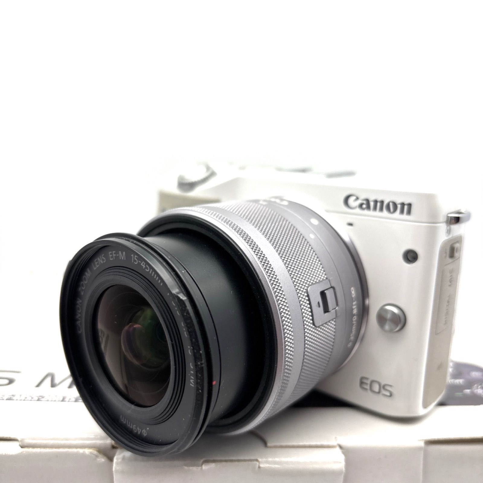 美品】Canon EOS M3 ボディ ホワイト☆2420万画素・Wifi機能搭載