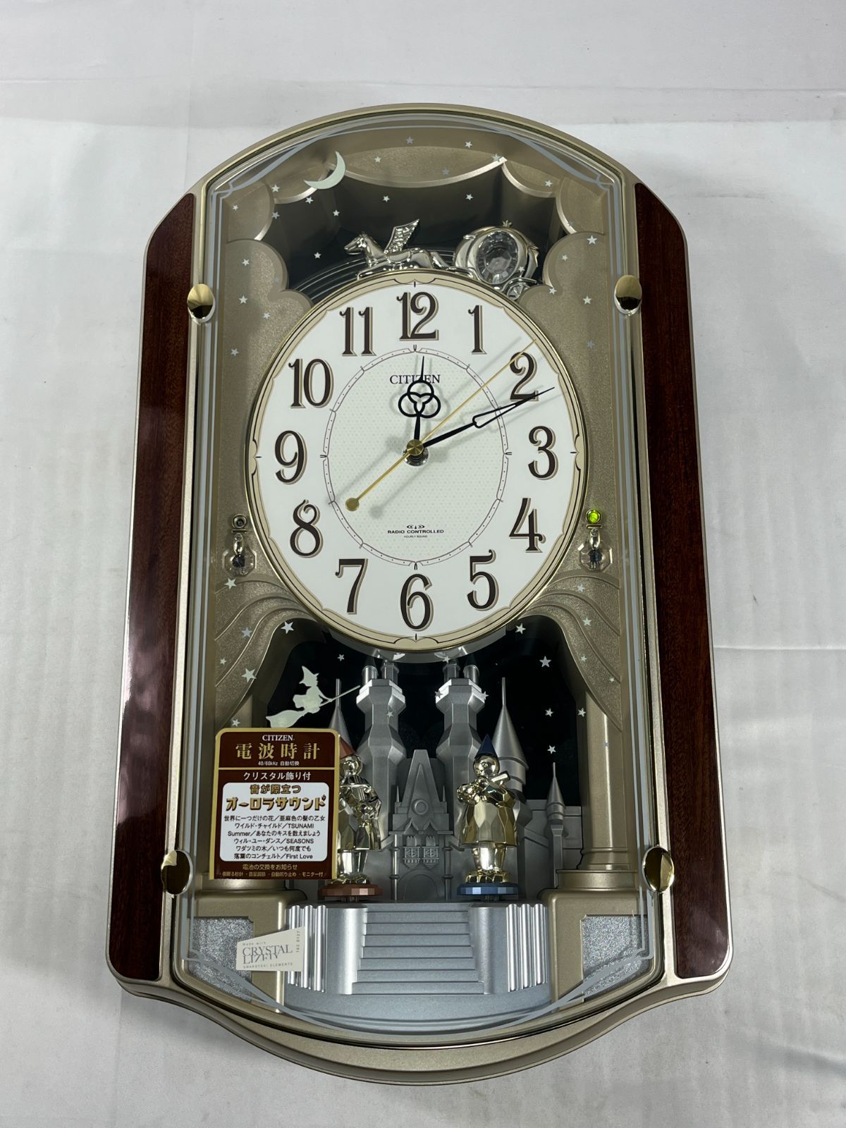 CITIZEN シチズン 電波時計 パルミューズM463 4MN463-023 木目仕上