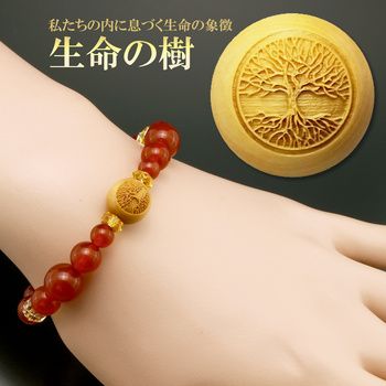 生命の樹 健康祈願ブレス 無病 元気カード付き