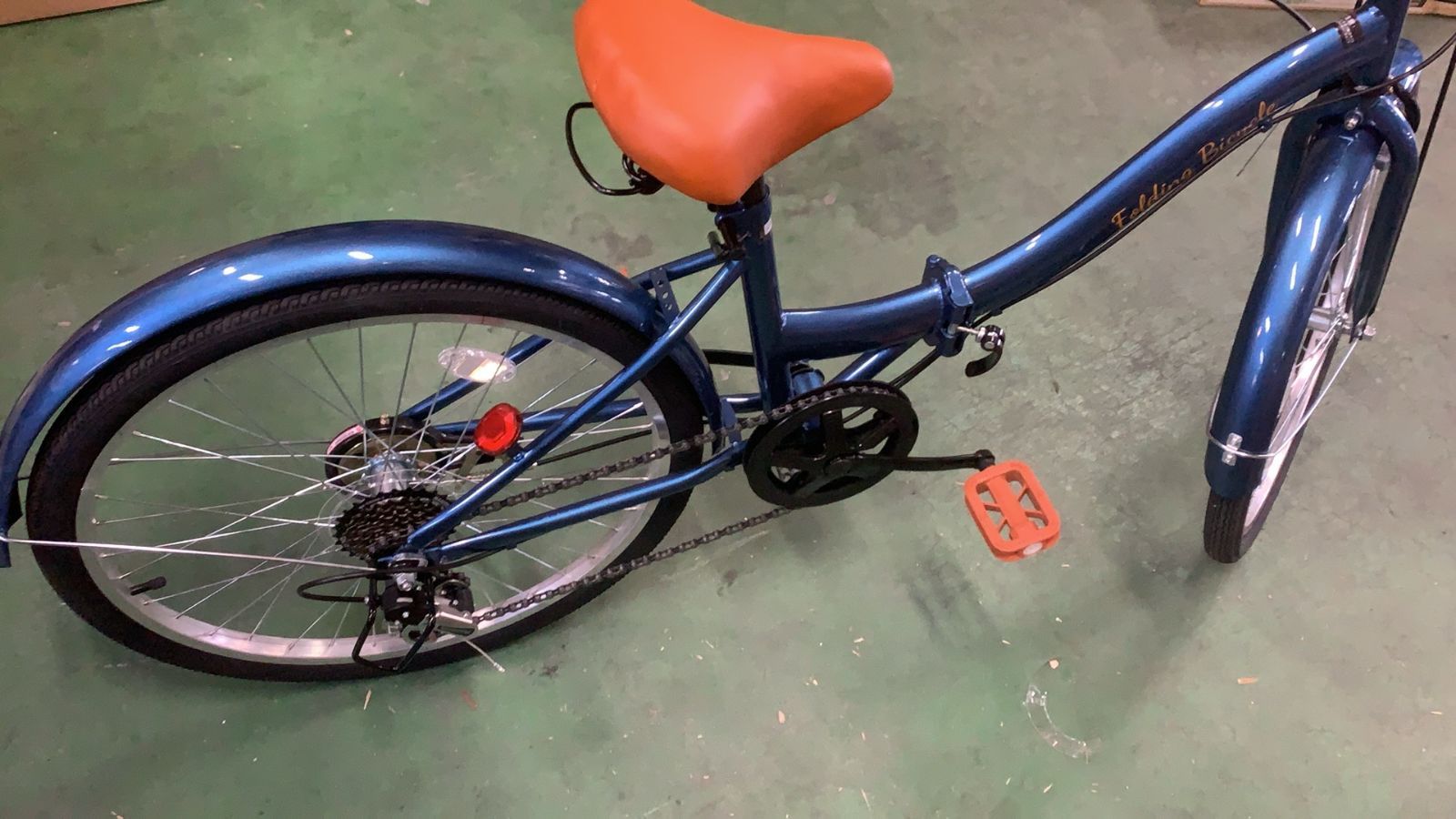 自転車 Mixiu 折りたたみ自転車 24インチ シマノ 7段変速--526908