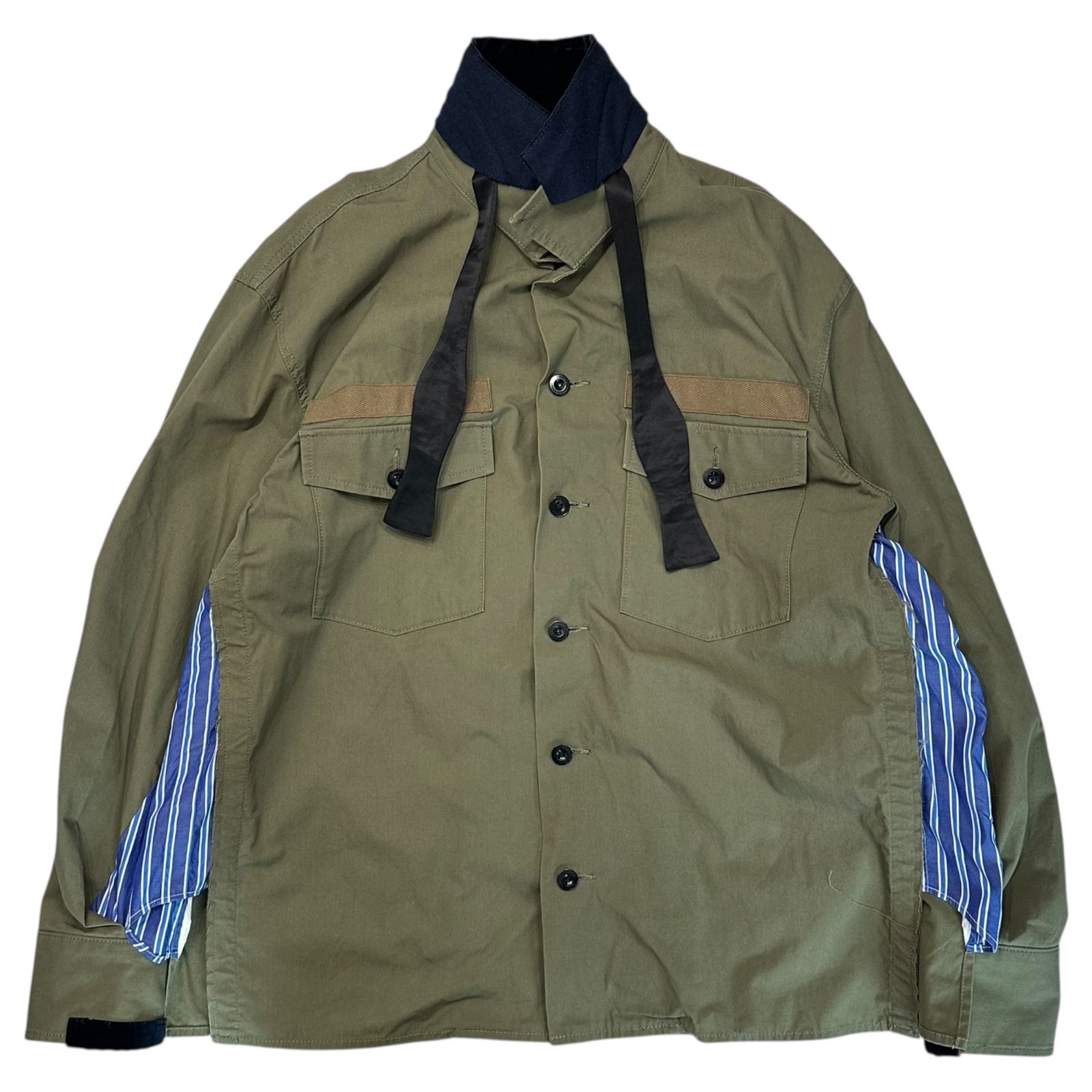 sacai(サカイ) 20SS FABRIC COMBO SHIRTS ファブリック コンボ シャツ