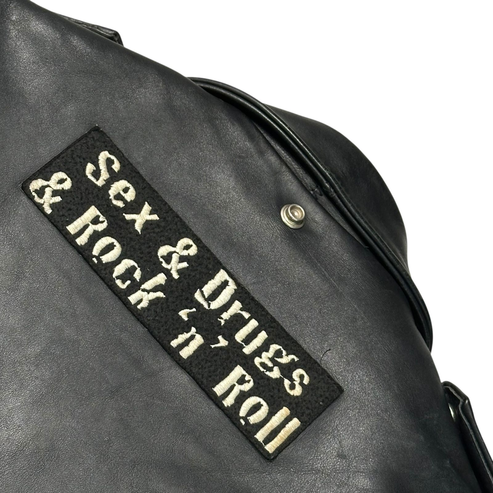 SCHOTT(ショット) 90's Custom Patch Leather Rider's Jacket 90年代 SCHOTT(ショット) 90's Custom Patch Leather Rider's Jacket 90年代