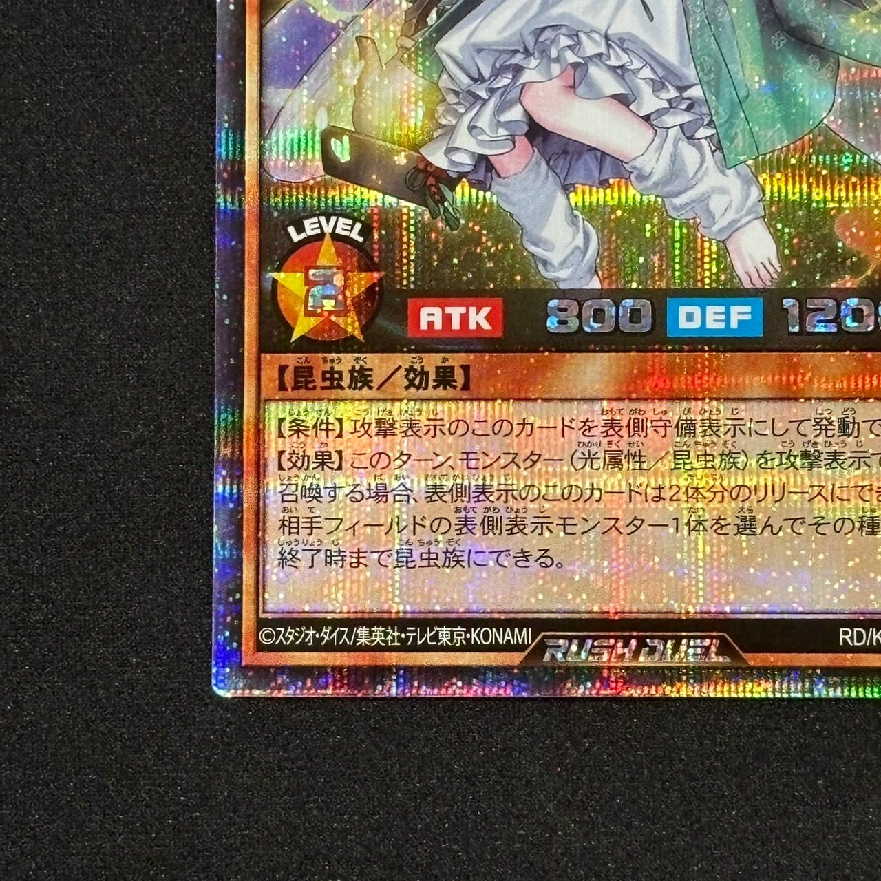 夢中のティーガ 絵違い シークレットレア2枚 ラッシュデュエル 遊戯王