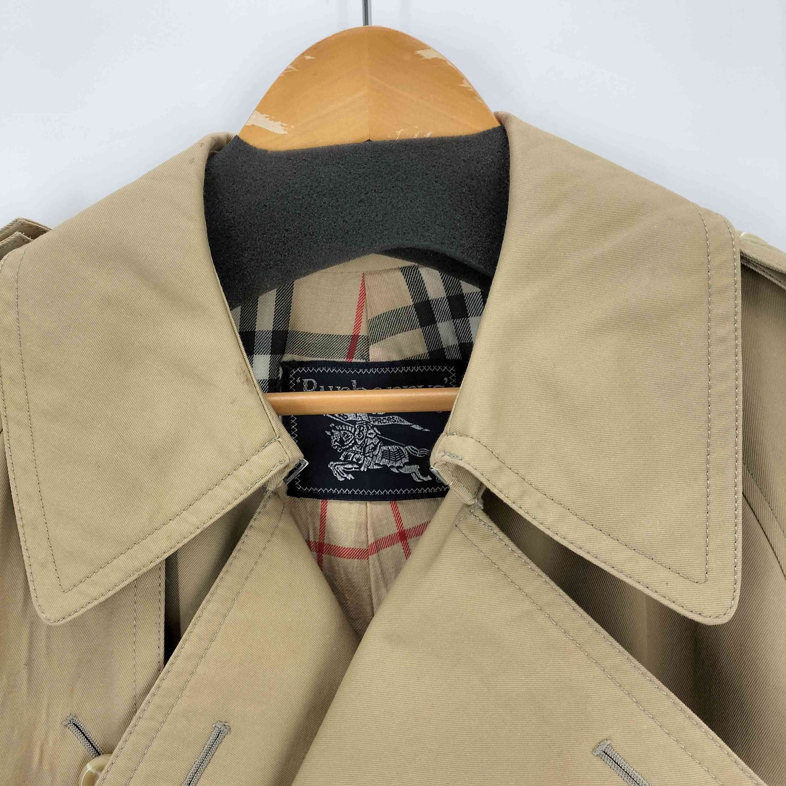 未使用級】BURBERRY ノバチェック トレンチコート スプリングコート
