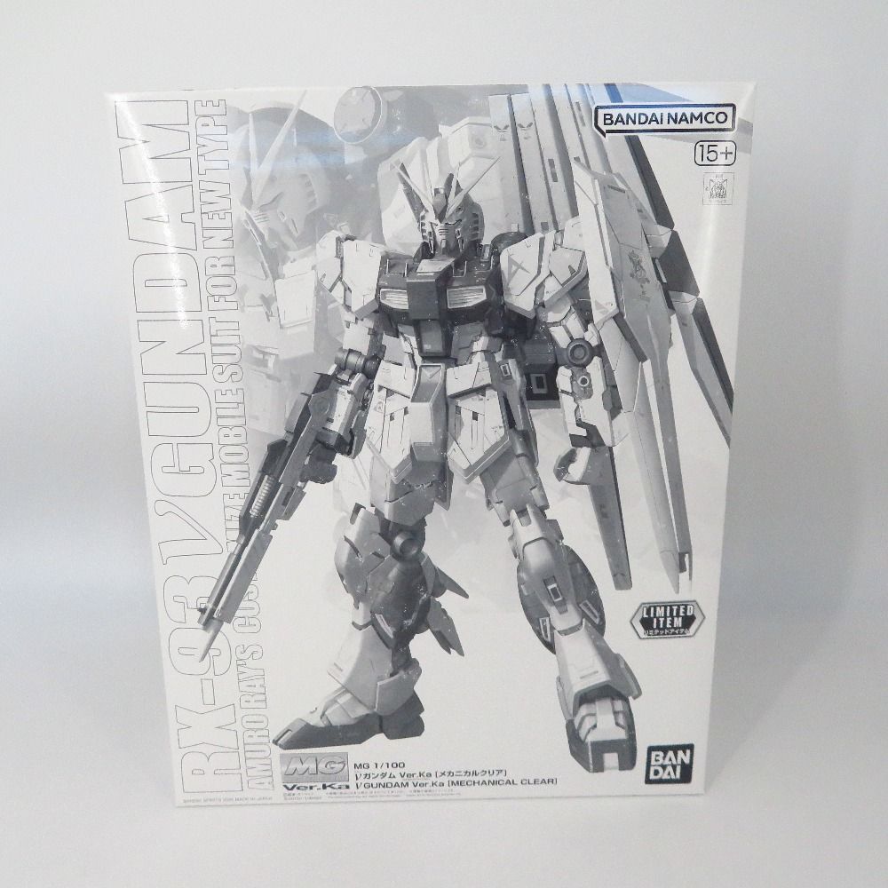 MG 1/100 νガンダムver Ka メカニカルクリア 2体セット 機動戦士