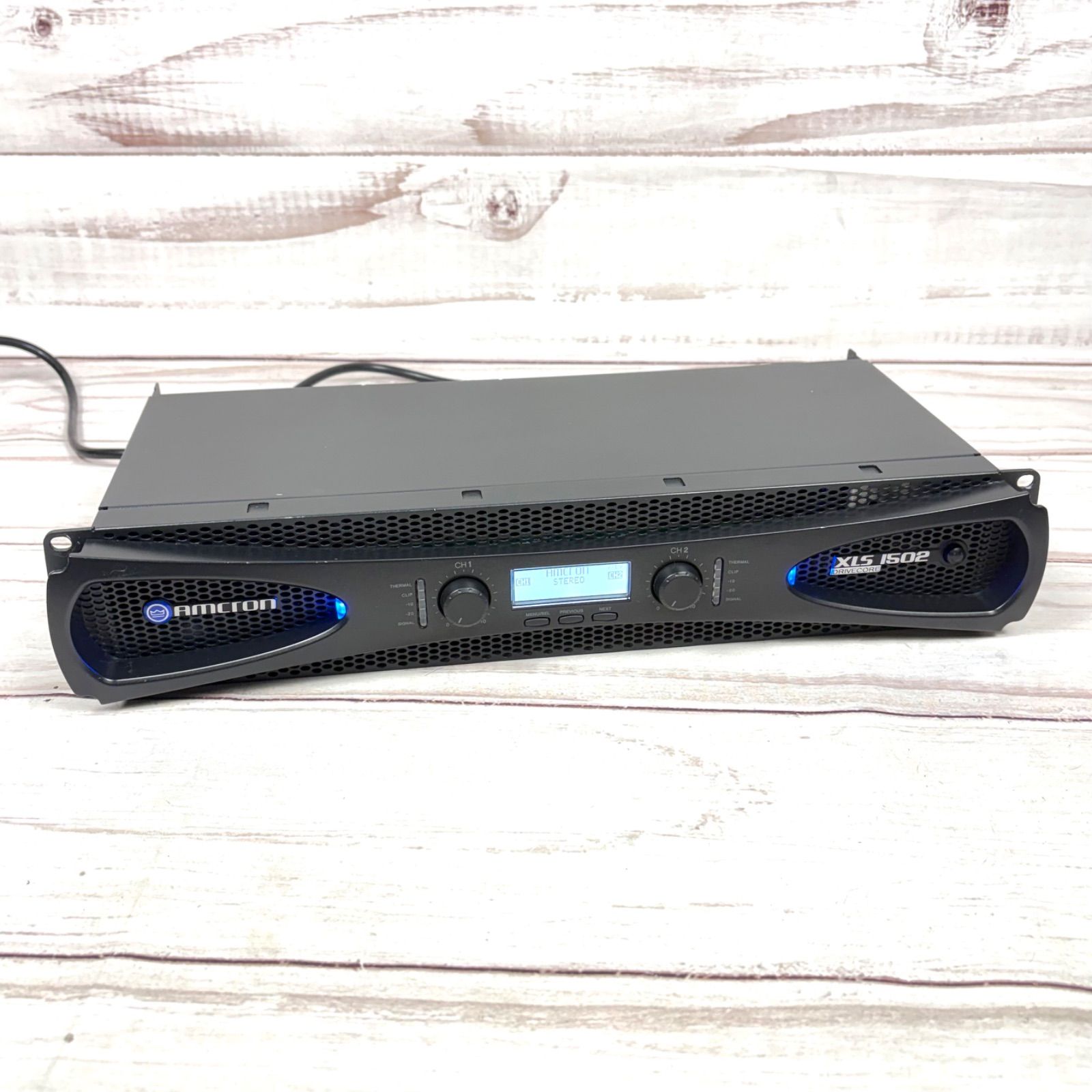 CROWN AMCRON XLS1502 クラウン アムクロン DSP搭載 ステレオ パワー 