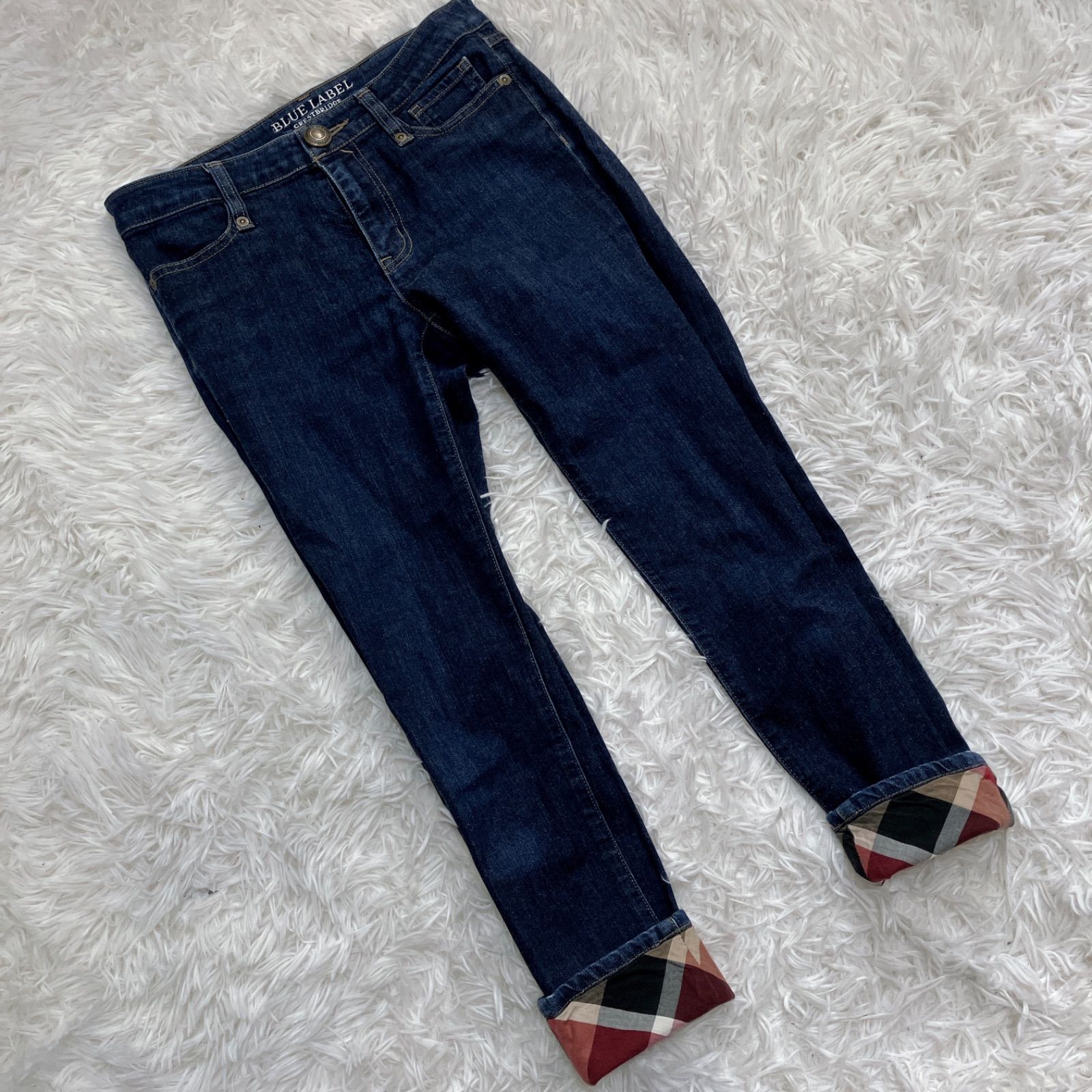 クレストブリッジ チェック デニム インディゴ - メルカリ