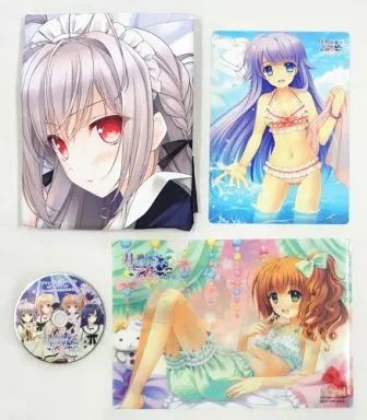 [Used] Other miscellaneous goods (characters) 4 major bonus set “PC Software Tsuki Yori Otome's Manners 2 -Limited Edition-” Sofmap Pre-order Bonus