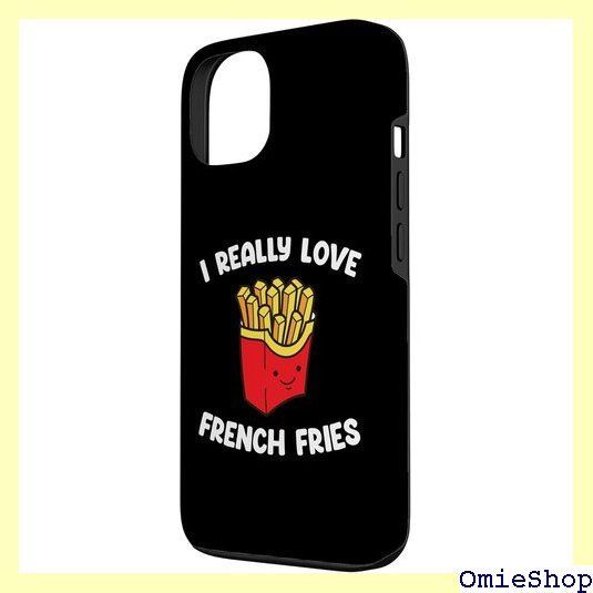 iPhone 13 面白いフライドポテトデザイン メンズ レディース フライドポテト愛好家向け スマホケース 2612