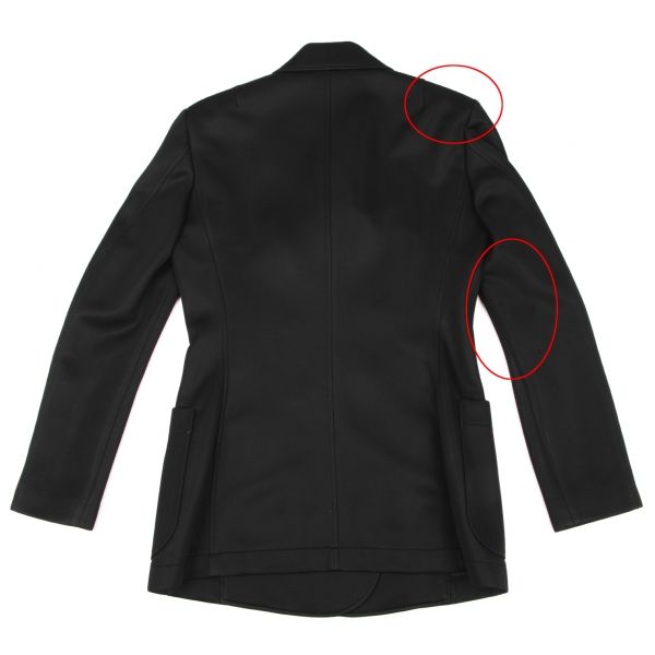イッセイミヤケISSEY MIYAKE ポリストレッチスナップボタンダブル
